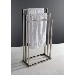 Kingston Brass Edenscape 3-Tier Pedestal Towel Rack