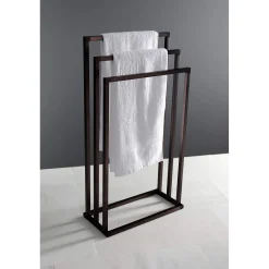 Kingston Brass Edenscape 3-Tier Pedestal Towel Rack