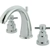 Kingston Brass Elinvar 8-Inch Widespread 3-Hole Bathroom Faucet