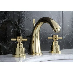 Kingston Brass Elinvar 8-Inch Widespread 3-Hole Bathroom Faucet