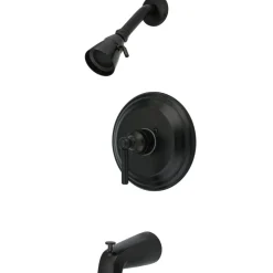 Kingston Brass Elinvar Single Handle Tub and Shower Faucet