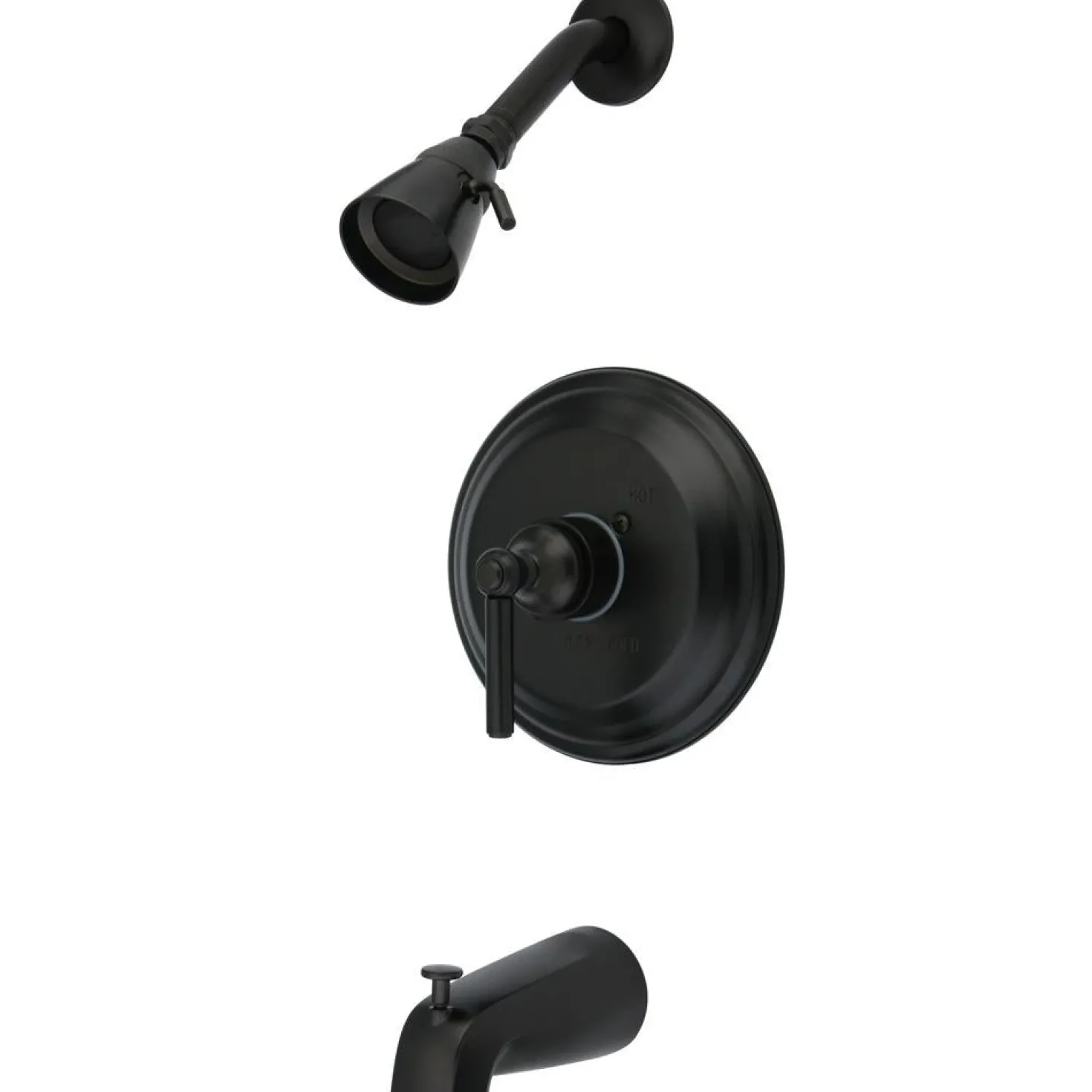 Kingston Brass Elinvar Single Handle Tub and Shower Faucet