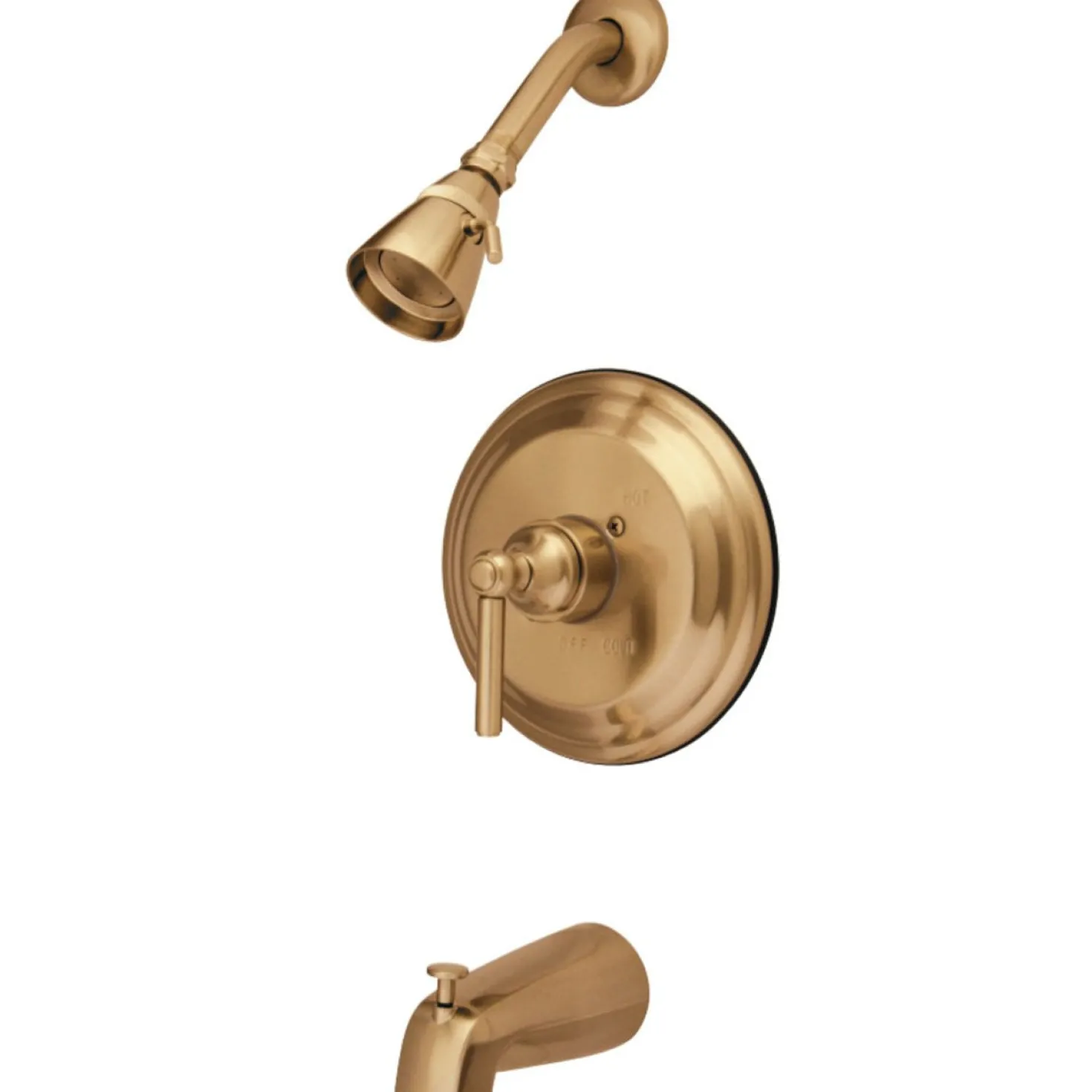 Kingston Brass Elinvar Tub and Shower Faucet