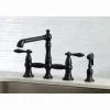 Kingston Brass English Country Kitchen Faucet with Side Sprayer