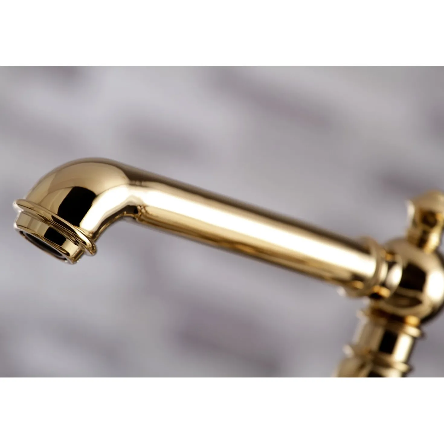 Kingston Brass English Country Kitchen Faucet with Side Sprayer