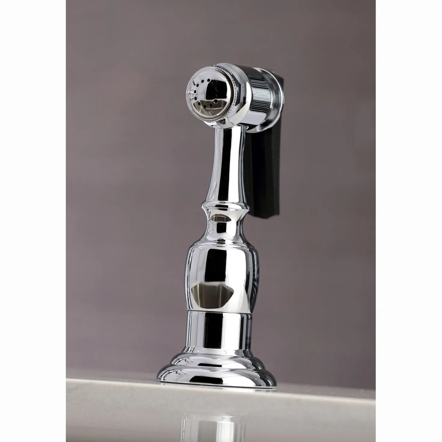 Kingston Brass English Country Kitchen Faucet with Side Sprayer