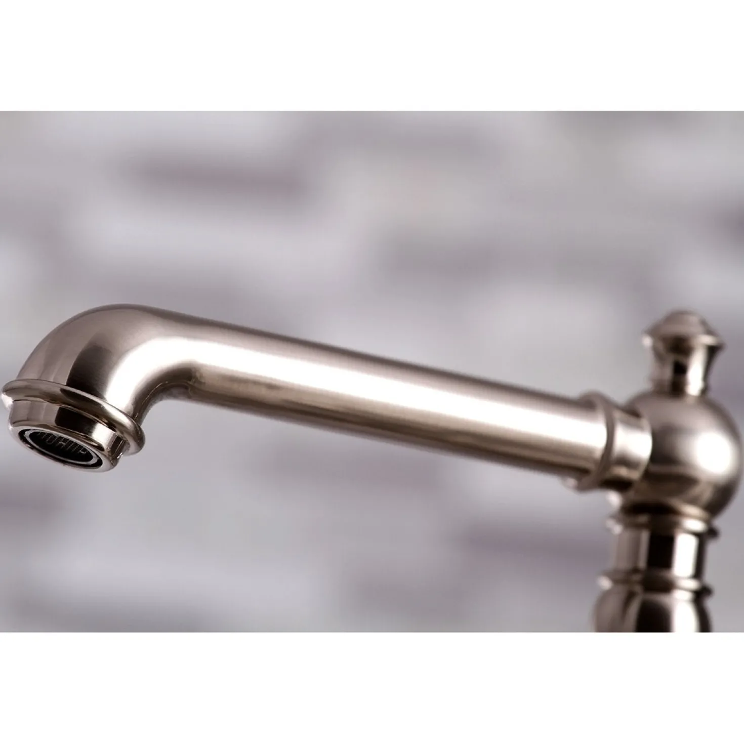 Kingston Brass English Country Kitchen Faucet with Side Sprayer