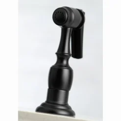 Kingston Brass English Country Kitchen Faucet with Side Sprayer