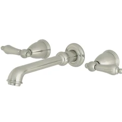Kingston Brass English Country Wall Mount Bathroom Faucet