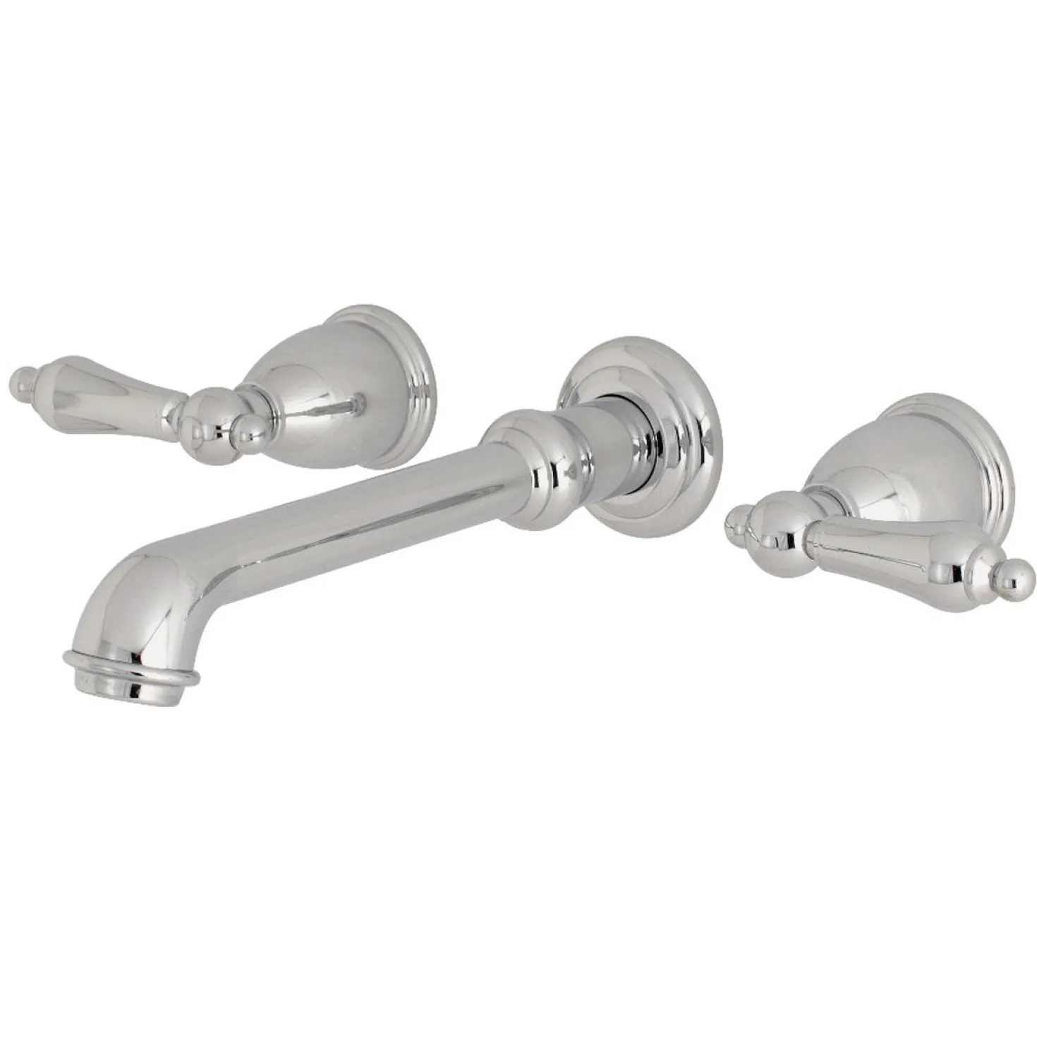 Kingston Brass English Country Wall Mount Bathroom Faucet