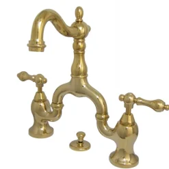 Kingston Brass English Country Bathroom Bridge Faucet