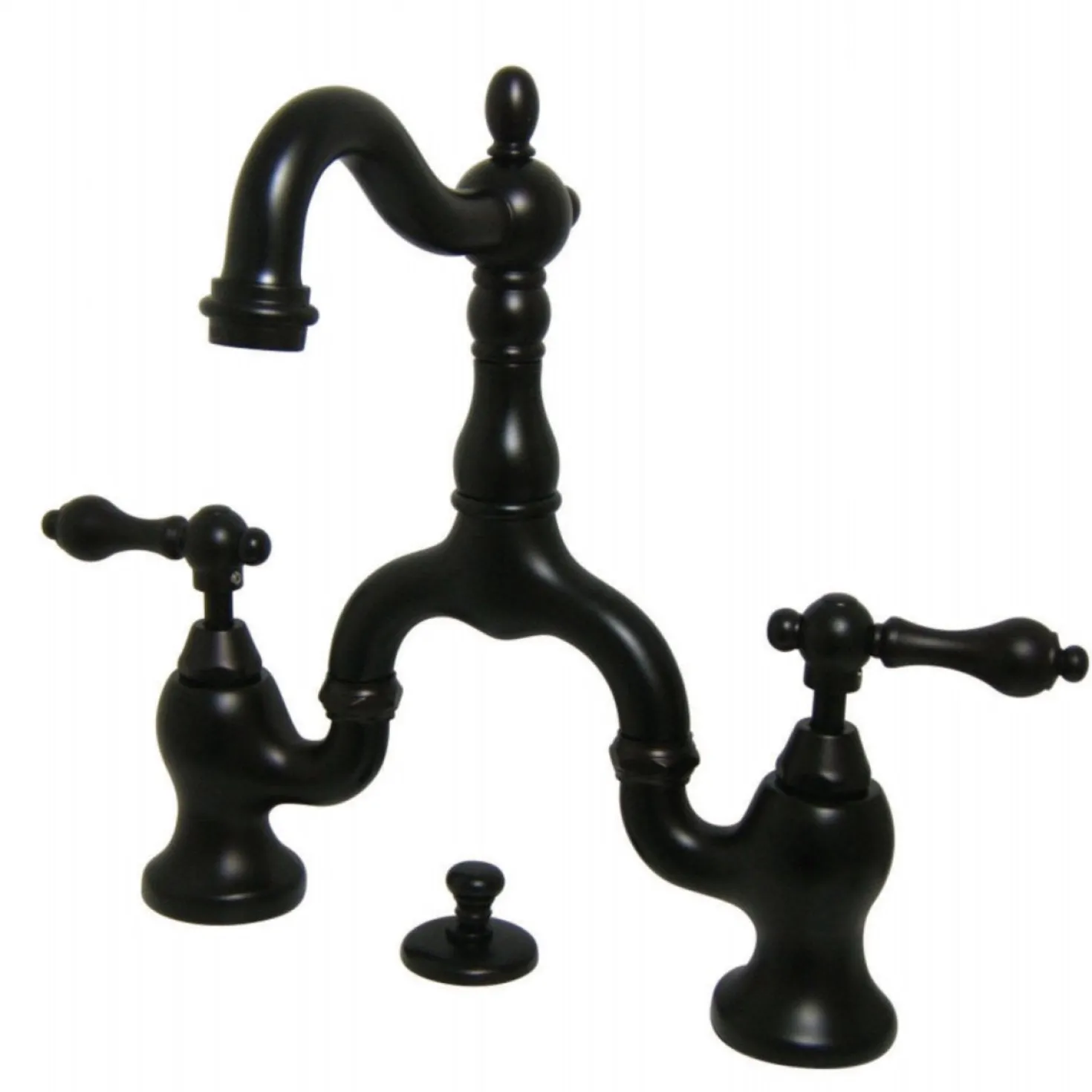 Kingston Brass English Country Bathroom Bridge Faucet