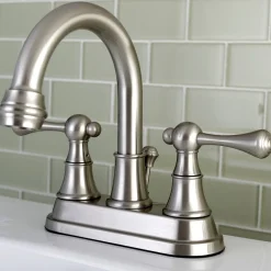 Kingston Brass English Country 4-Inch Centerset Bathroom Faucet