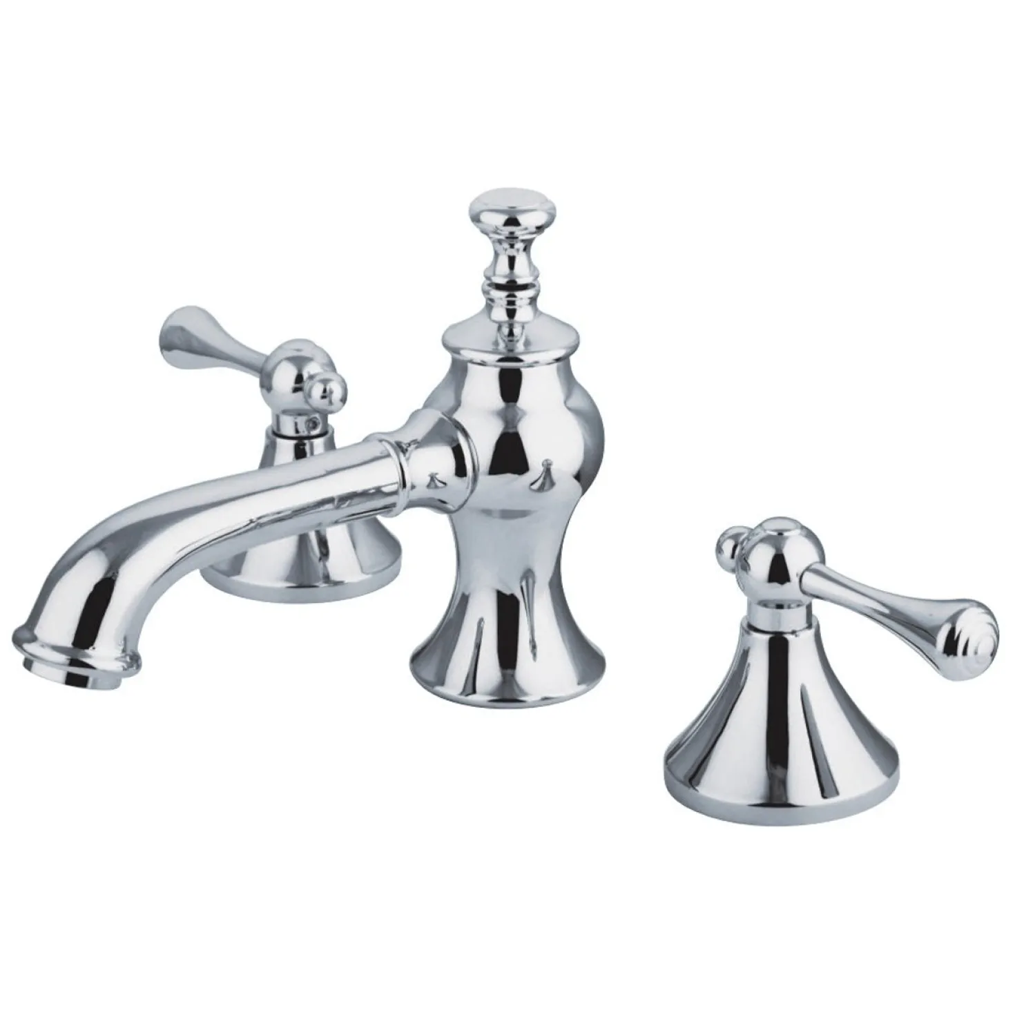 Kingston Brass English Country 8-Inch Widespread Bathroom Faucet