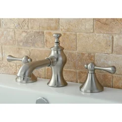 Kingston Brass English Country 8-Inch Widespread Bathroom Faucet