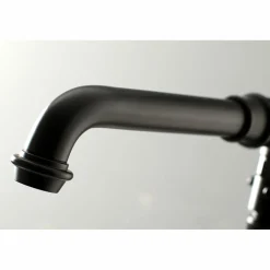 Kingston Brass English Country Single Handle Freestanding Roman Tub Filler with Hand Shower