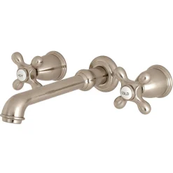 Kingston Brass English Country 2-Handle Wall Mount Roman Tub Faucet
