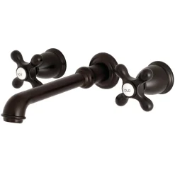 Kingston Brass English Country 2-Handle Wall Mount Roman Tub Faucet