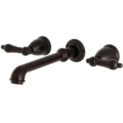 Kingston Brass English Country 8-Inch Center Wall Mount Roman Tub Filler