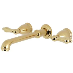 Kingston Brass English Country 8-Inch Center Wall Mount Roman Tub Filler