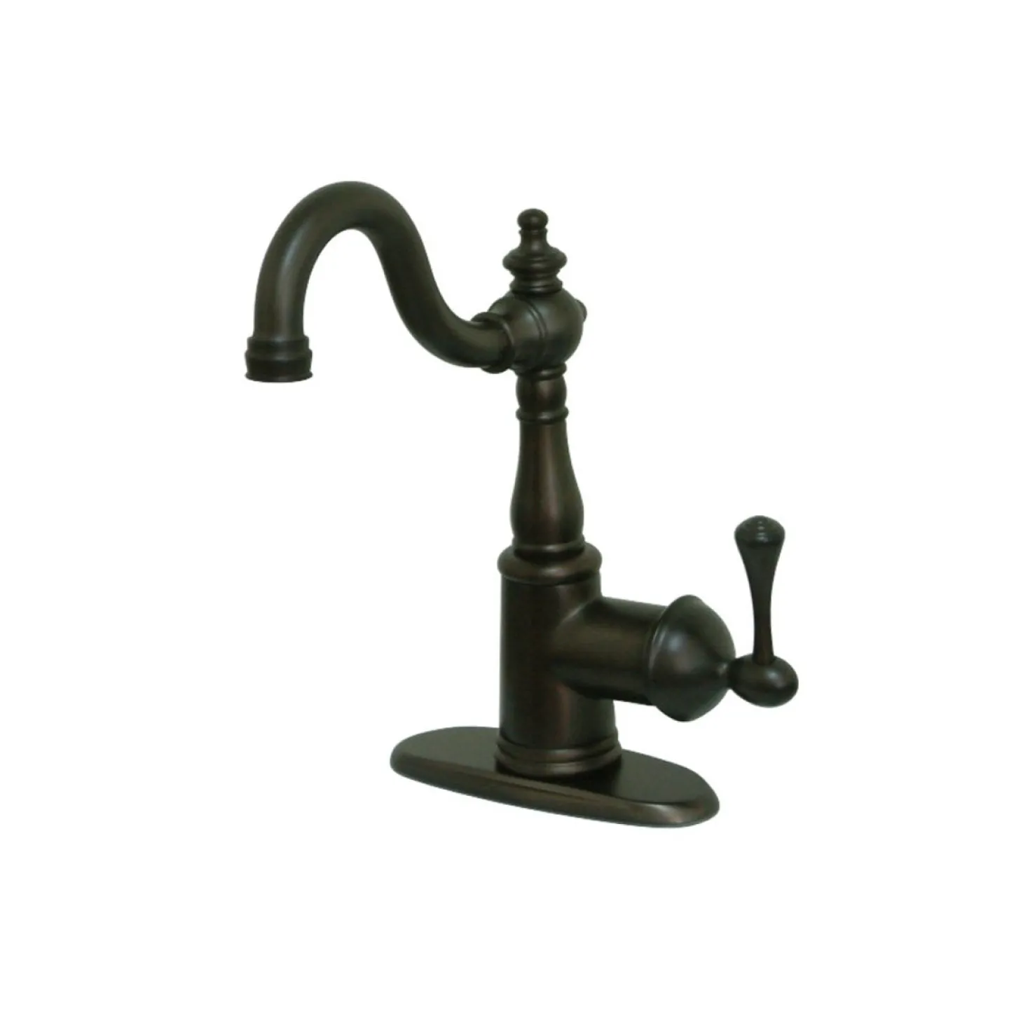Kingston Brass English Vintage Fauceture Single-Handle 4-Inch Centerset Bathroom Faucet