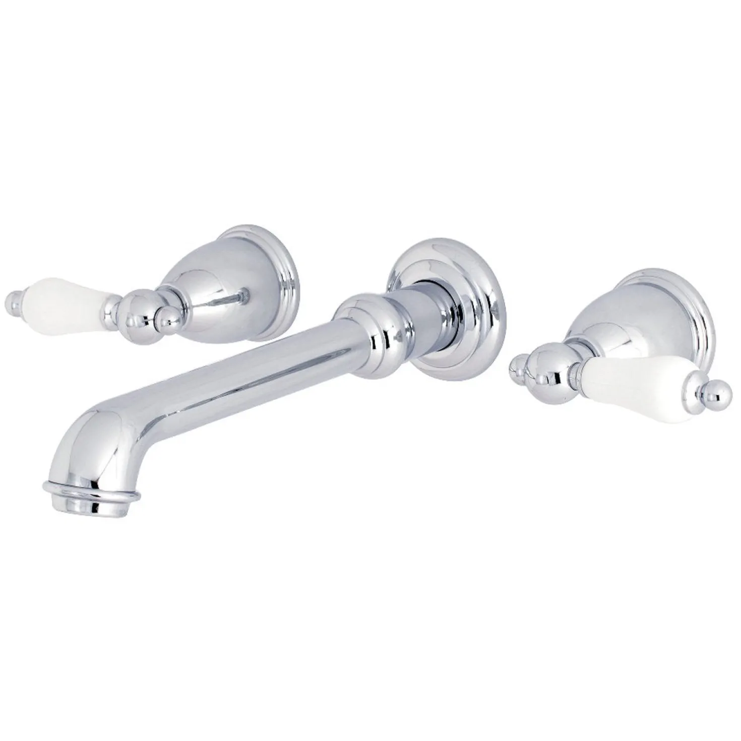 Kingston Brass English Vintage 2-Handle Wall Mount Roman Tub Faucet