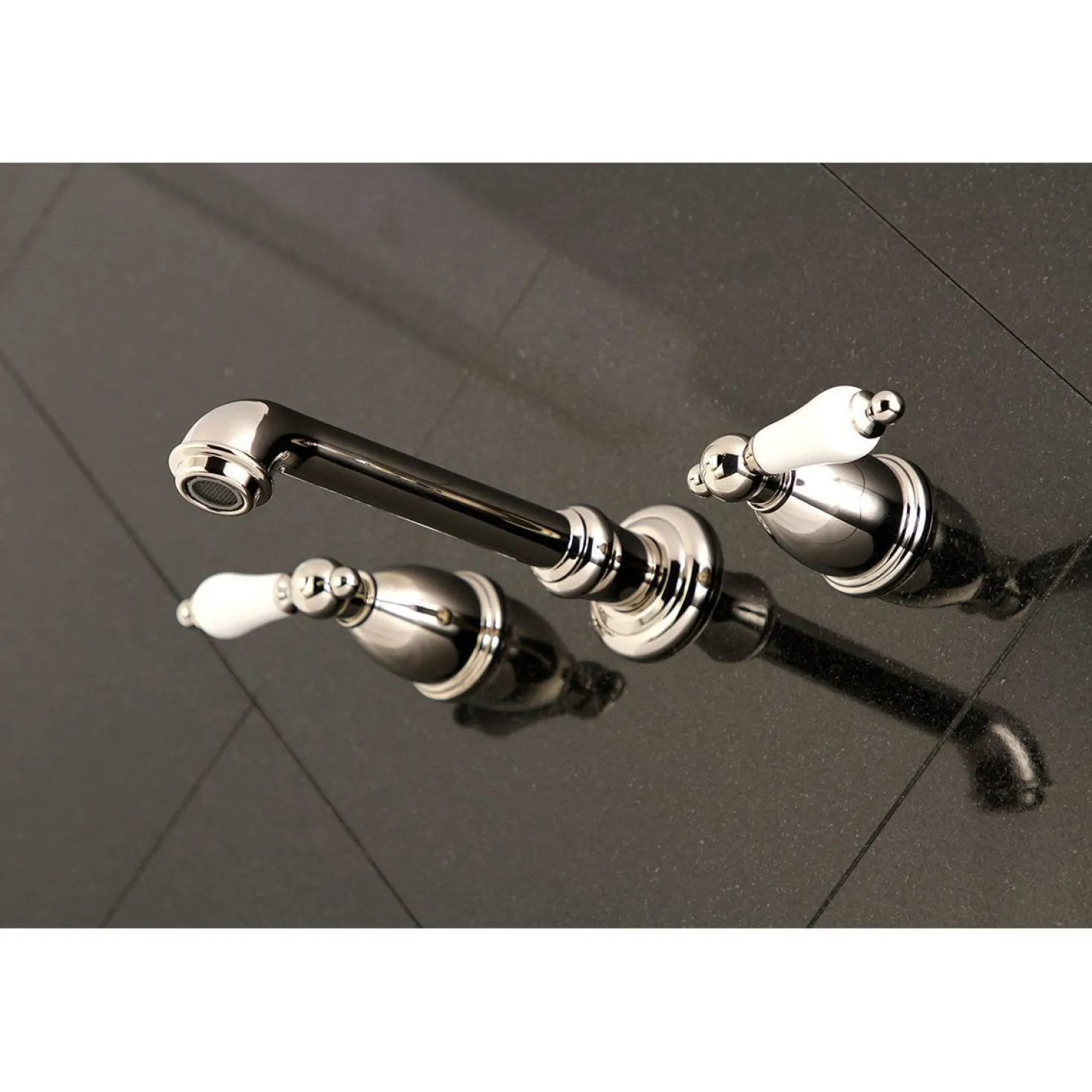 Kingston Brass English Vintage 2-Handle Wall Mount Roman Tub Faucet