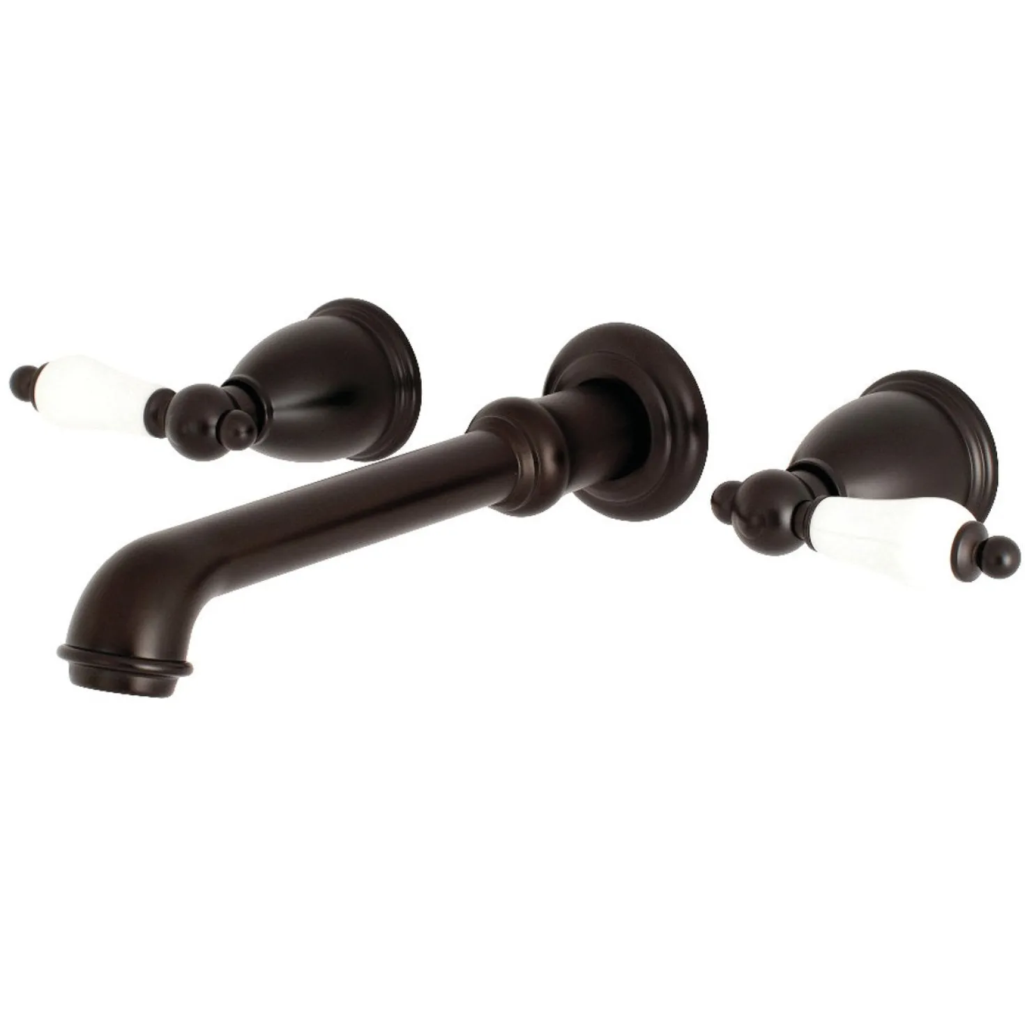 Kingston Brass English Vintage 2-Handle Wall Mount Roman Tub Faucet