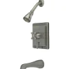 Kingston Brass English Vintage Tub and Shower Faucet with Diverter