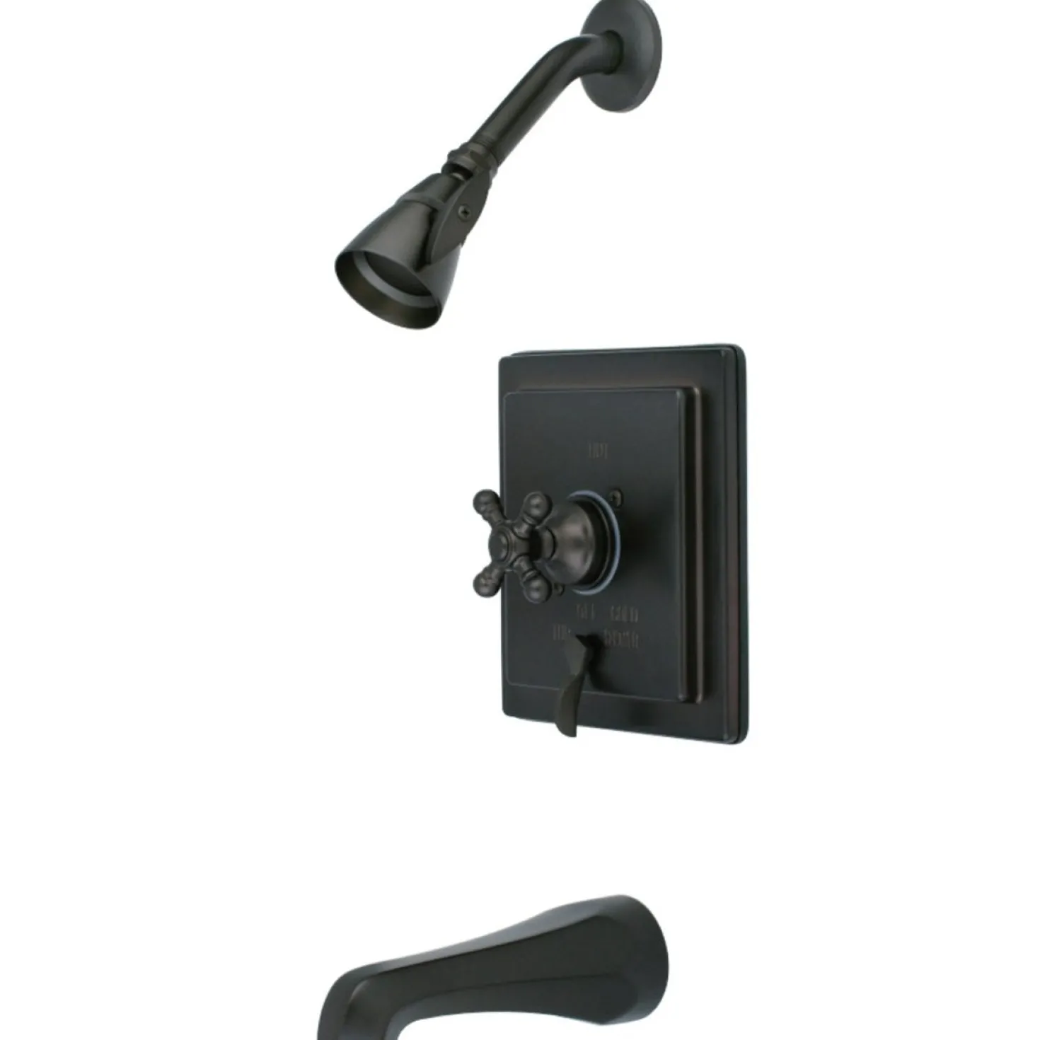 Kingston Brass English Vintage Tub and Shower Faucet with Diverter