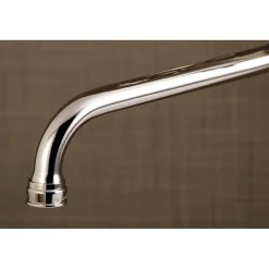 Kingston Brass Essex Adjustable Center Wall Mount Bathroom Faucet