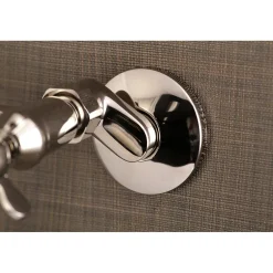 Kingston Brass Essex Adjustable Center Wall Mount Bathroom Faucet