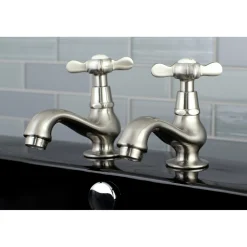 Kingston Brass Essex Basin Tap Faucet with Cross Handle