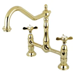 Kingston Brass Essex 8" Centerset Kitchen Faucet Less Sprayer