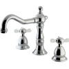 Kingston Brass Essex Classic Widespread Lavatory Faucet with Brass Pop-up