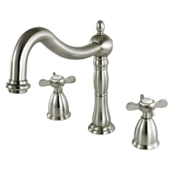 Kingston Brass Essex Classic Roman Tub Filler with Cross Handle