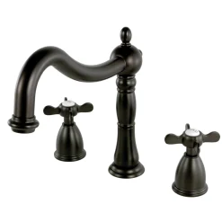 Kingston Brass Essex Classic Roman Tub Filler with Cross Handle