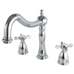 Kingston Brass Essex Classic Roman Tub Filler with Cross Handle