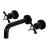 Kingston Brass Essex 2-Handle 8-Inch Wall Mount Bathroom Faucet