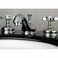 Kingston Brass Essex 3-Hole 8-Inch Widespread Bathroom Faucet