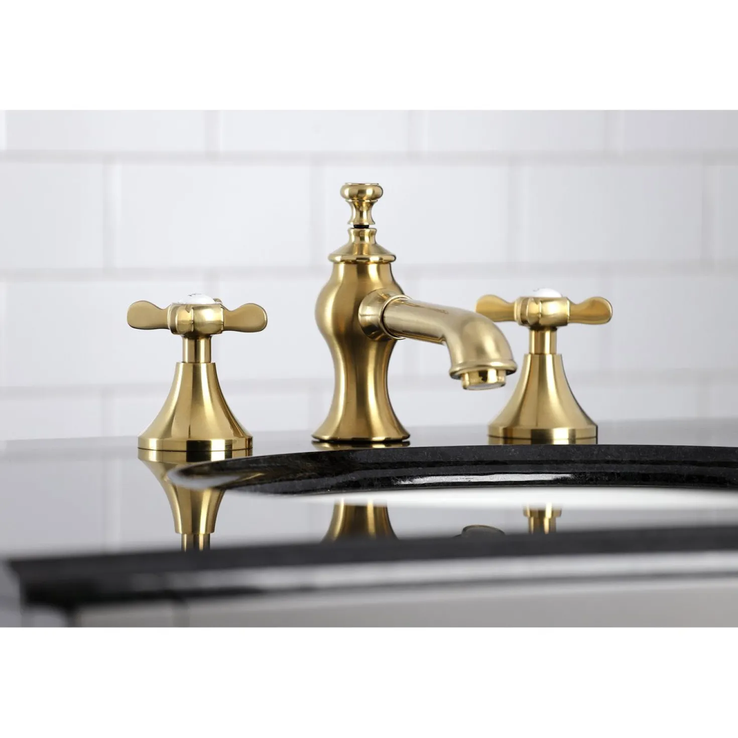 Kingston Brass Essex 8-Inch Widespread Bathroom Faucet