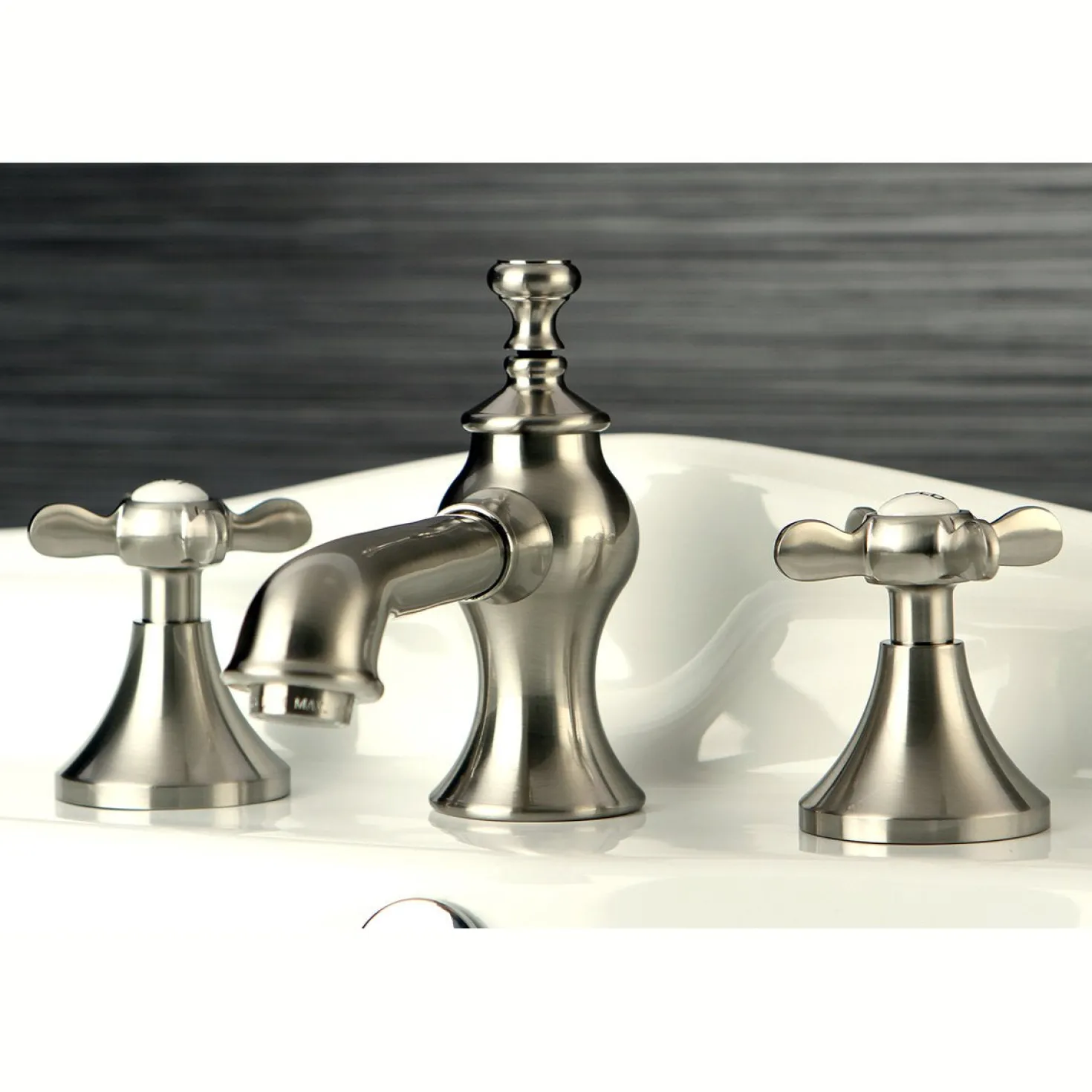 Kingston Brass Essex 8-Inch Widespread Bathroom Faucet
