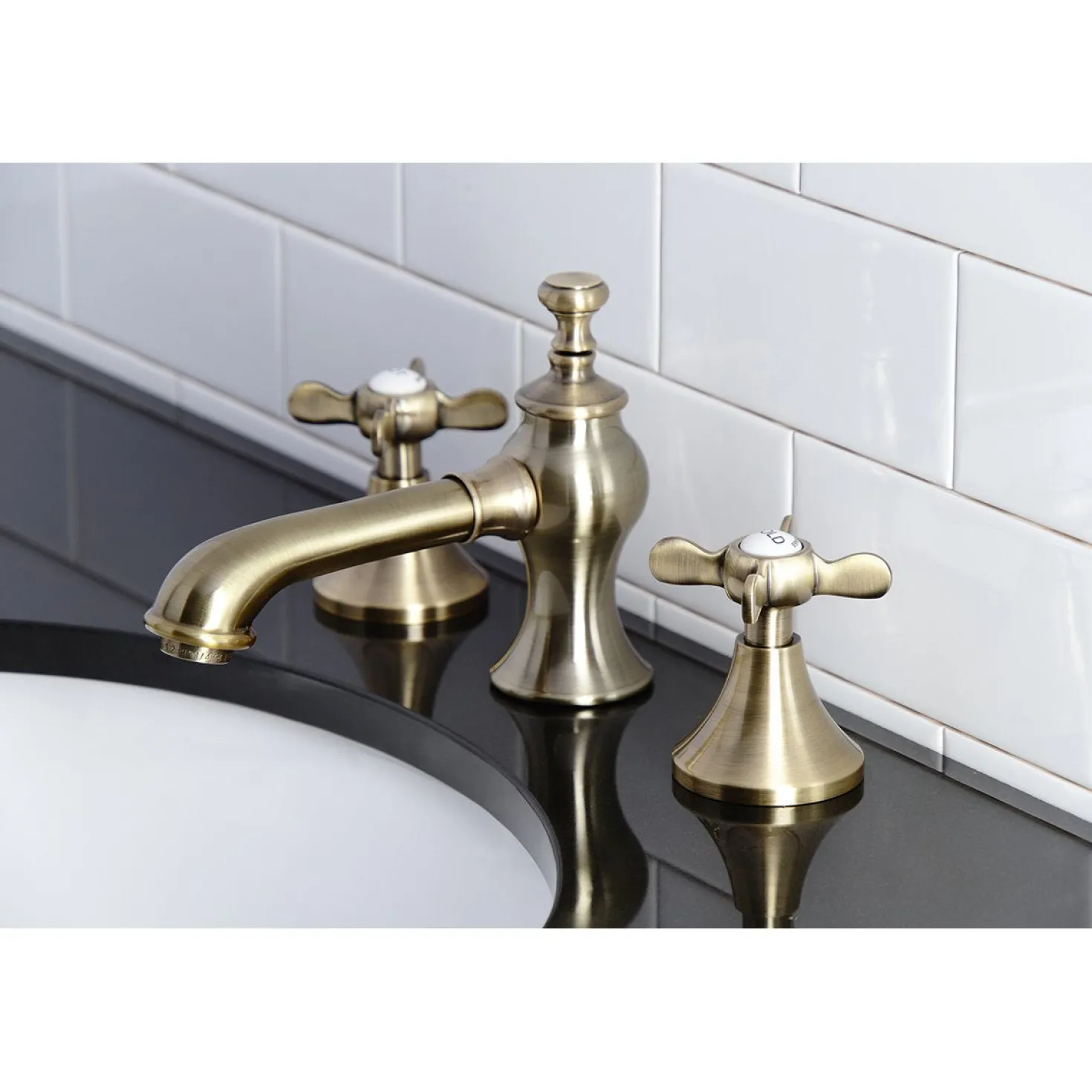 Kingston Brass Essex 8-Inch Widespread Bathroom Faucet