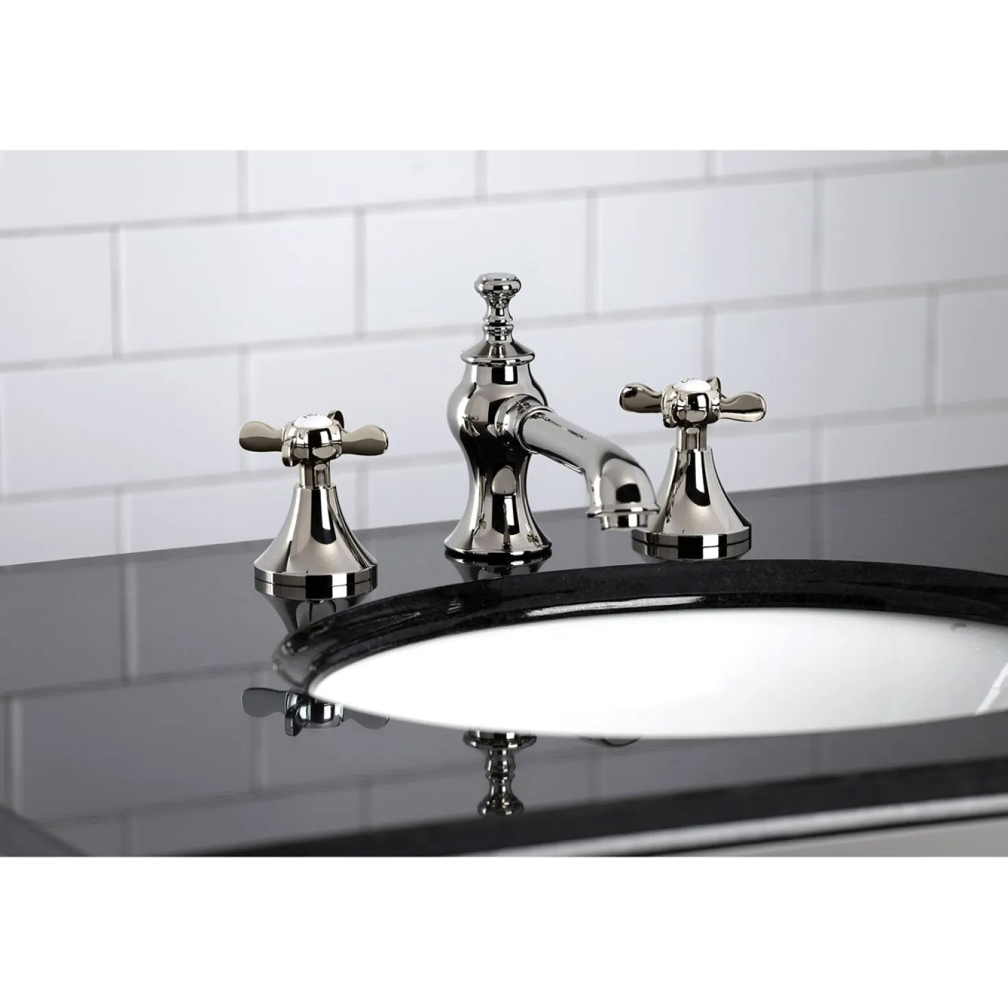 Kingston Brass Essex 8-Inch Widespread Bathroom Faucet