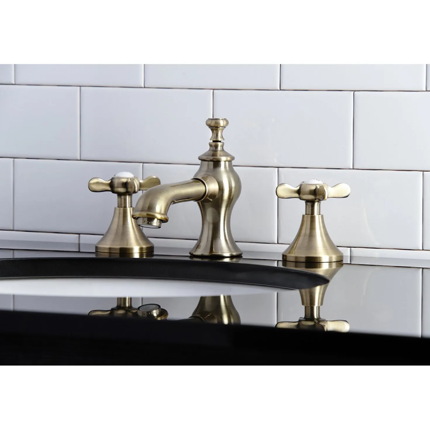Kingston Brass Essex 8-Inch Widespread Bathroom Faucet