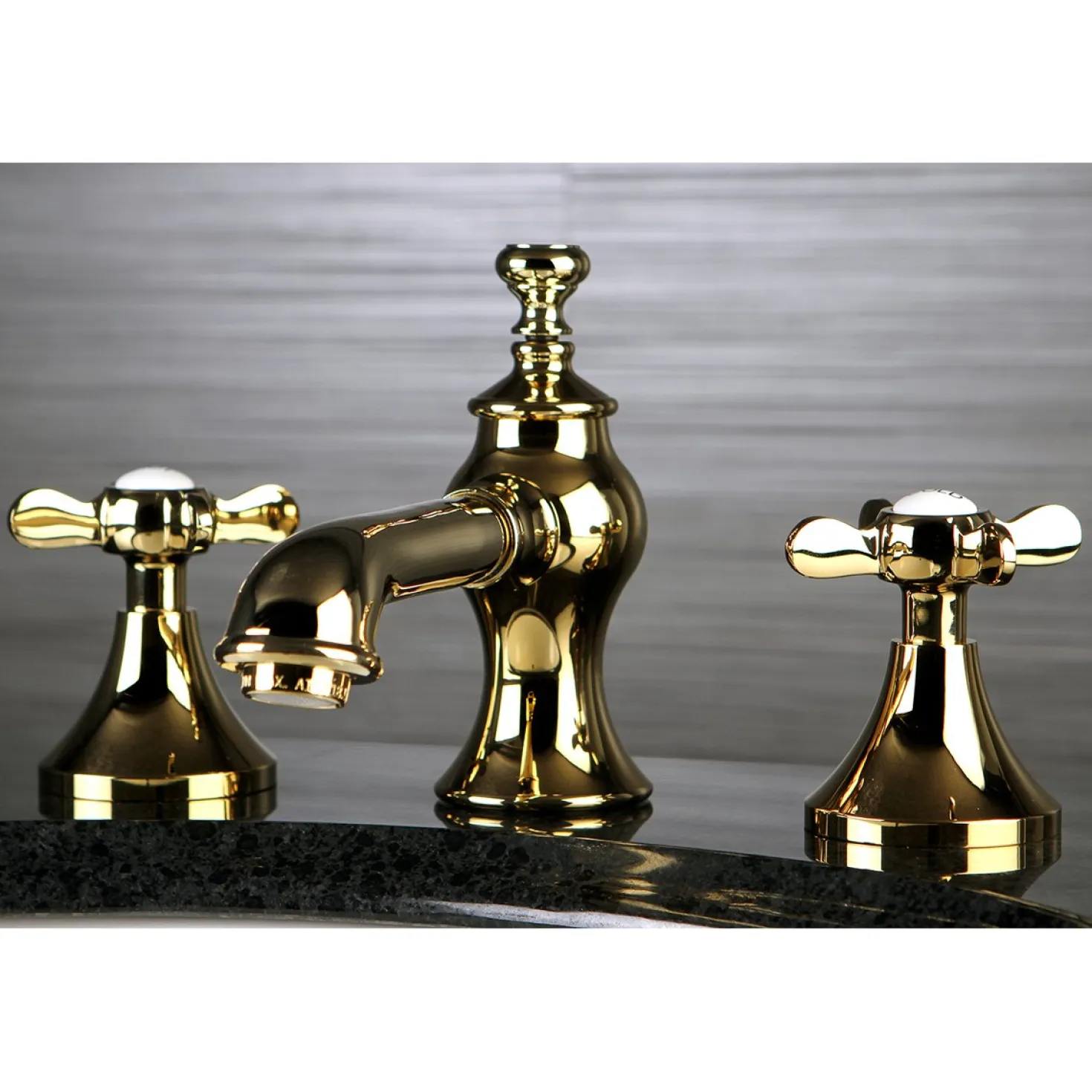 Kingston Brass Essex 8-Inch Widespread Bathroom Faucet