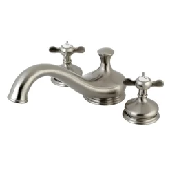 Kingston Brass Essex Roman Tub Filler with Cross Handle