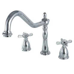 Kingston Brass Essex 8" to 16" Widespread Kitchen Faucet Less Sprayer