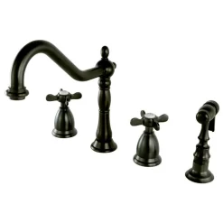 Kingston Brass Essex Widespread Kitchen Faucet