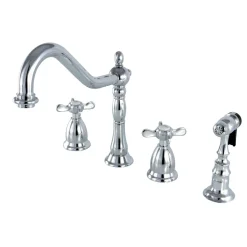 Kingston Brass Essex Widespread Kitchen Faucet